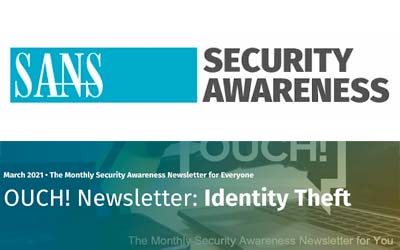OUCH! Newsletter: Identity Theft